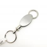 Plastic Metal Keychain Holder with 500 Pieces Minimum Order Quantity Required for sale