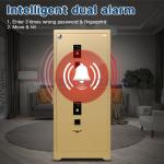 Germany 3D Laser Cutting Technology Commercial Safe Box With Removable Shelves H1580mm