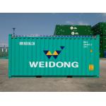 20 Foot High Cube Open Top Container , Custom Color Steel Shipping Containers for sale