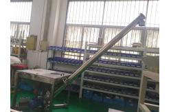 China Powder 2m3/h Inclined Screw Food Grade Conveyor With Hopper supplier