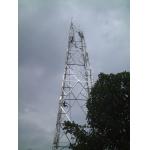 50m Vhf Radio Wifi Lattice Steel Tower For Signal Transmission