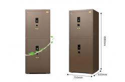 China Watch Winder Jewelry  Safe Box Double door Jewelry Drawer Intelligent Dual Alarm supplier