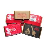 Food Container Customized Shape Corrugated Paper Burger Box for Eco-Friendly and Recyclable Fast Food Packaging for sale