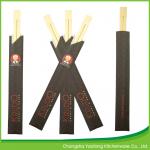 Sushi Chinese Food Eating Sticks Twins Bamboo Custom Chopsticks For Restaurant for sale