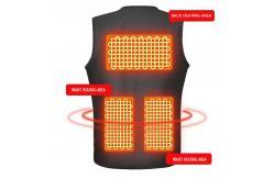 China Black Heated Vest - Ultimate Warmth and Customizability for Outdoor Activities supplier
