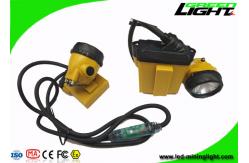 China Explosion Prevention LED Miners Headlamp 10.4Ah 25000lux Cable Flashing Light supplier