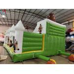 Manufacturer Inflatable Fun City Inflatable Bouncer Jumping Castle With Slide