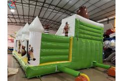 China Manufacturer Inflatable Fun City Inflatable Bouncer Jumping Castle With Slide supplier