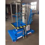 Aluminum Alloy Mobile Aerial Work Platform 6M Height 100KG Ewp Platform for sale