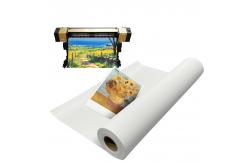 China Pigment Inkjet Premium 360gsm Matte Art  Polycotton Canvas Printing supplier