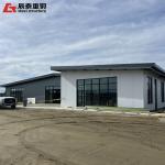 Anti Corrosion Galvanized Prefabricated Steel Structure Workshop Warehouse for sale