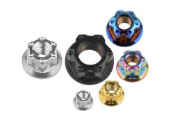 China AMS4928 Titanium Hex Nut Titanium Alloy Hexagon Nut M8 supplier