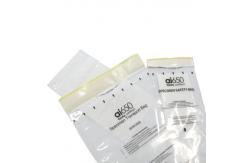 China 100% LDPE Specimen 95kpa Biohazard Bag Transparent Custom Printed supplier