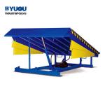 Welding Loading Dock Leveler Truck Container 0.75KW Automatic Plate 6000kg capacity for sale