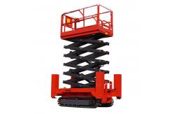 China Hydraulic Mobile Lift Platforms 8m 450kg Track Scissor Lift Platform supplier