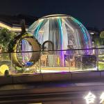 Transparent Round PC Aluminium Clear Bubble Tent For Outdoor Camping for sale