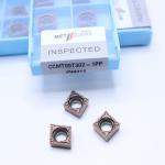 Fracture Resistance Cermet Turning Tool Inserts Good Surface Smoothness CCMT09T302-1PP PV8310