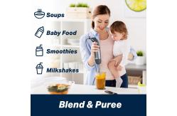China Custom 4 In 1 Immersion Blender Set Smart Appliance For Sauces / Soups supplier
