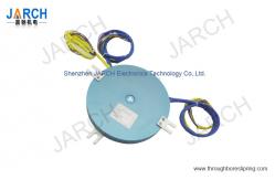 China 18circuits 25mm Thickness through No hole  Flat Slip Ring For Rotary table supplier