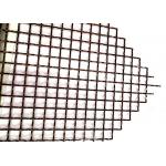 Antique Black Woven Metal Fabric , Stainless Steel Woven Mesh With Square Pattern for sale