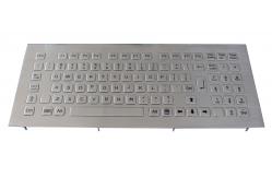 China Front panel mount stainless Steel metal Kiosk Keyboard with 79 key , numeric keys supplier