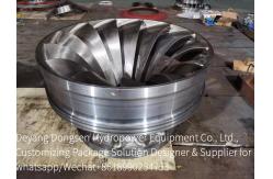 China Power Generation Hydro Turbine Runner Made Of Hardened Metals With Customized Design supplier