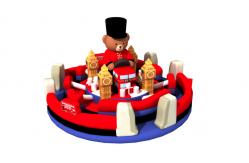 China 0.55mm Giant Inflatable Fun City , Inflatable Amusement Park supplier