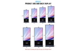China Outdoor Bank Digital Signage Advertising Players Affiliate Program Touch Screen Kiosk supplier