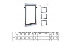 China Factory Wholesale Led Lightbox Acrylic Slim Crystals Led Lightbox supplier