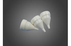 China High Density Zirconium Oxide Ceramic Part White Zirconia Ceramic Funnel supplier