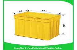 China Warehouse Plastic Stackable Containers Big Capacity Space Saving Foldable Transport supplier