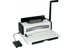 China NanBo Twin Loop Wire Binding Machine , 4x4 Hole Comb Wire Binding Machine supplier