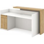 1.8M Reception Desk With Counter OEM ODM Melamine Faced Board for sale