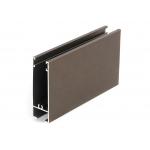 6063/6061 Aluminum Slide Window Profile / Powder Coated Aluminum Window Extrusion Profile for sale