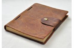 China 7 X 5 Inches Travel Journal Notebook Antique Handmade Design Embossed Logo supplier