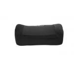 Black Memory Foam Back Support Cushion , Lumbar Sleeping Bolster Pillow