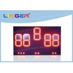 Outdoor Type Digital Baseball Scoreboards For Little League 1000mm*2400mm*100mm for sale