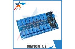 China 16 Channel Relay Module For Arduino 12v LM2576 Relay Plate With Optocoupler supplier