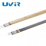 Carbon Medium Wave Half Gilded Infrared Heating Tube Lamp for sale
