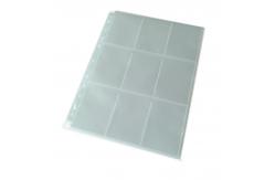 China Clear Mtg 9 Pocket Pages /  Card Holder Cpp Materials Top Loading ISO supplier
