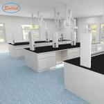 Anti Corrosion Chemical Resistant Lab Tables Multifunctional Durable