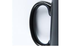 China OEM ODM Printed Matte Black 11oz Ceramic Mug Cup supplier