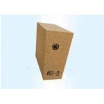 Hot Blast Stove Refractory Fire Proof Brick High Alumina Wedge Shaped 65% Al2O3 for sale