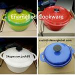 Enamel Cast Iron Casserole/Cast Iron Enameled Cookware/ Enamel Cooker