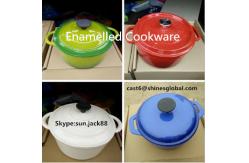 China Enamel Cast Iron Casserole/Cast Iron Enameled Cookware/ Enamel Cooker supplier