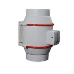 Two Speed Ventilation Centrifugal Inline Duct Fans Mixed Flow Silent Weatherproof