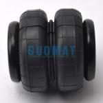 2B6X6 Air Spring Double Convoluted Air Rubber Bellow For Pneumatic Accessory