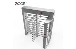 China Pedestrian Control System Single Door Security Full Height Turnstile Gate supplier