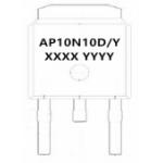 10A 100V Mosfet Power Transistor AP10N10DY For Switching Power Supplies