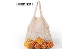 China Reusable Mesh Fabric Vegetables Grocery Market Tote Bag supplier